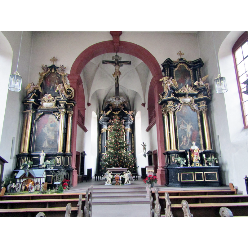 Baroque interior of the 1690s