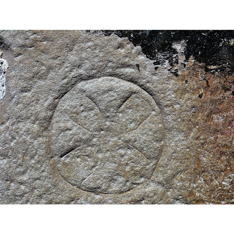 [NB: not known where this motif is located in the church interior]