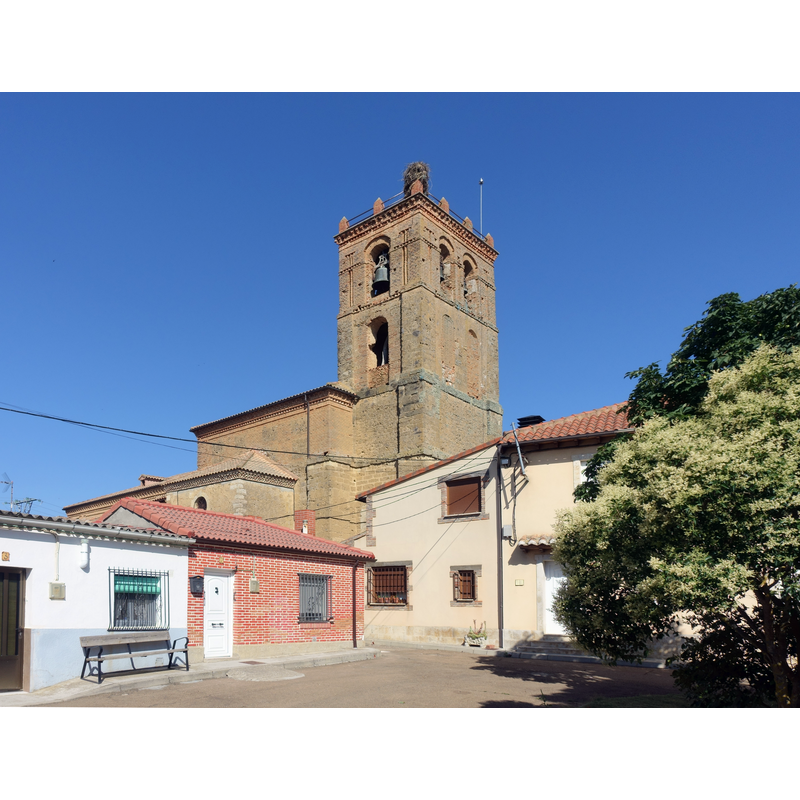 Source caption: "Iglesia de Nuestra Señora de la Asunción, La Serna (Palencia, España)."