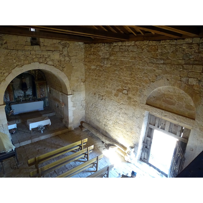 the stoup is visible by the south doorway