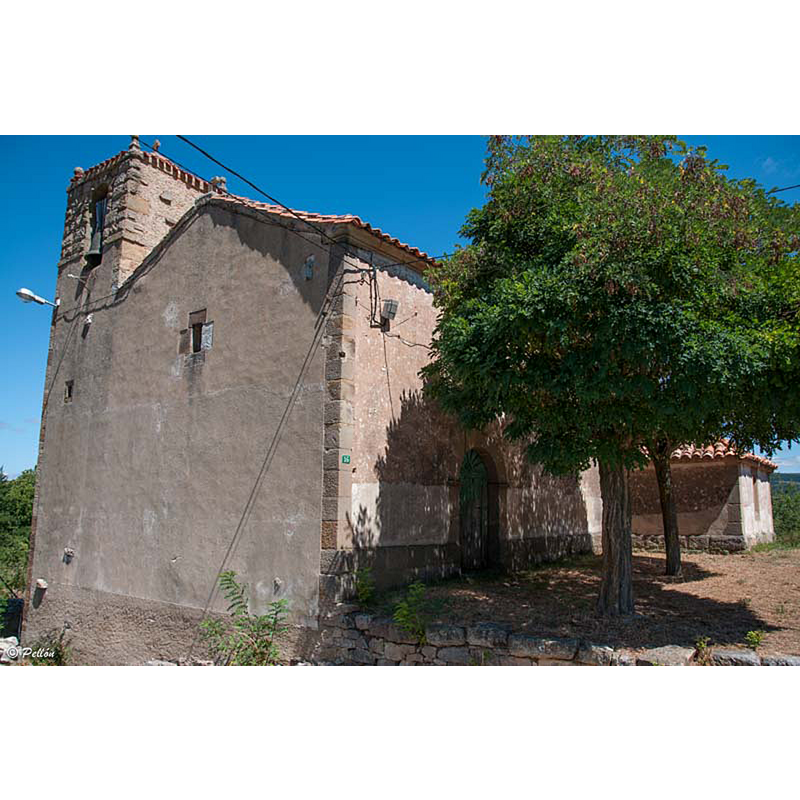 the present church is modern; its predecessor was destroyed in a fire