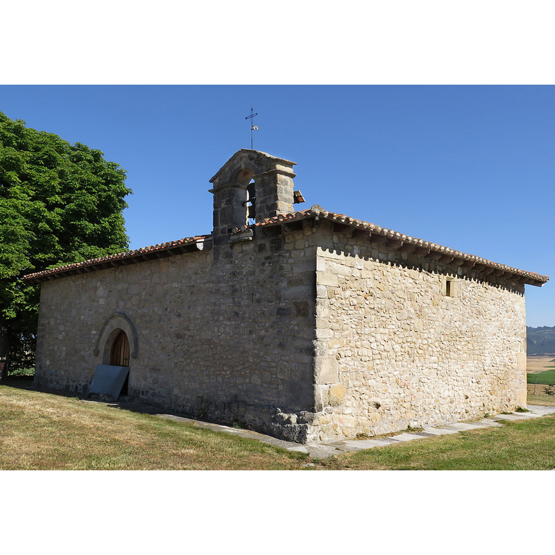 Source caption: "Ermita románica de Nuestra Señora de Gorejo en Ayuelas (Miranda de Ebro)"