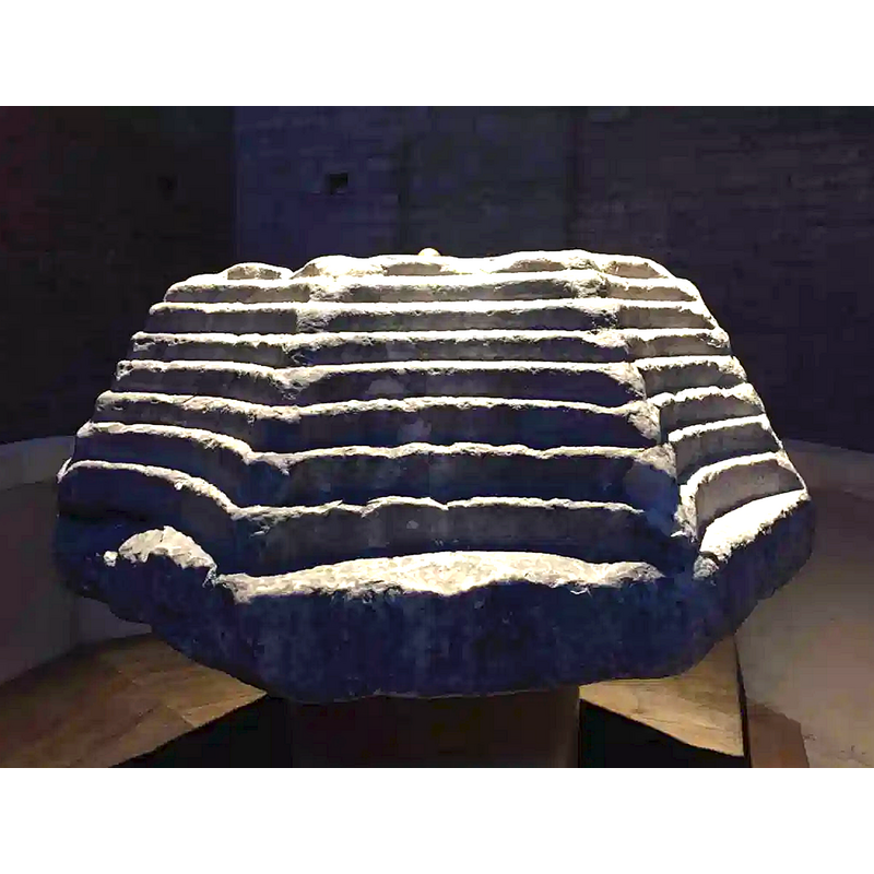 showing the top of a former Roman fountain re-cycled into the composite baptismal font here [cf. FontNotes]