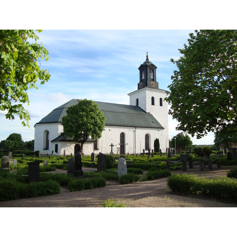 Source caption: "Torsåker's church, Hofors Municipality, Sweden"