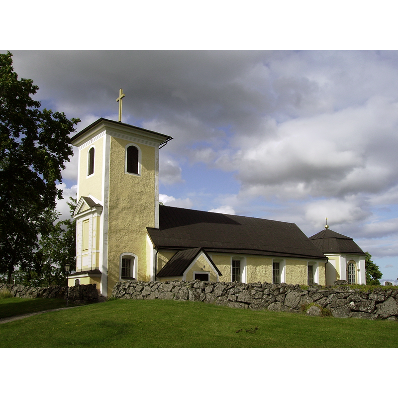 Source caption: "Foto av Torsåkers kyrka i Södermanland"