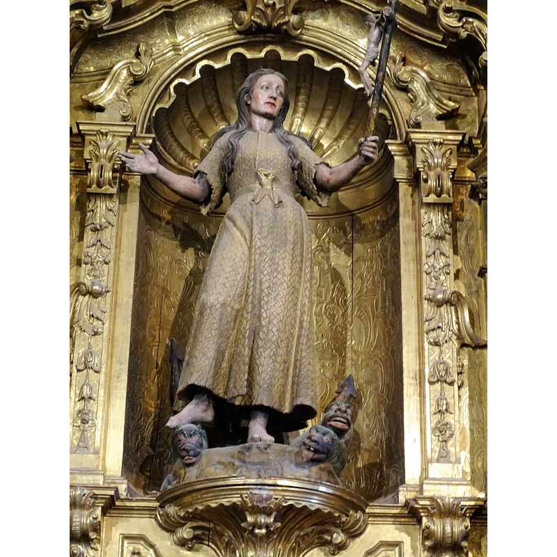 Mary Magdalene, patron saint of this church