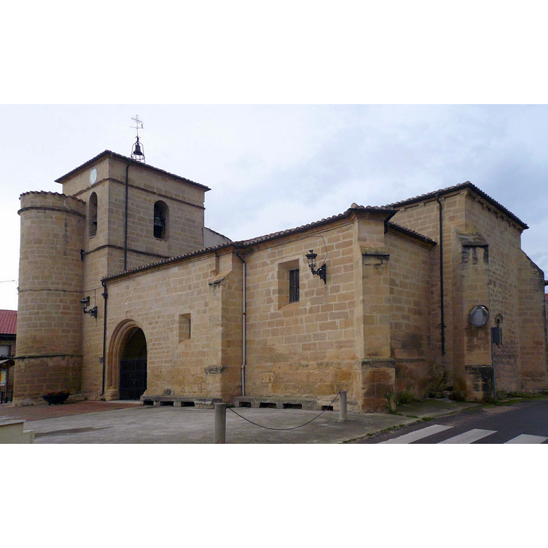 Source caption: " Iglesia de María Magdalena (Suzana, Miranda de Ebro, Burgos)"