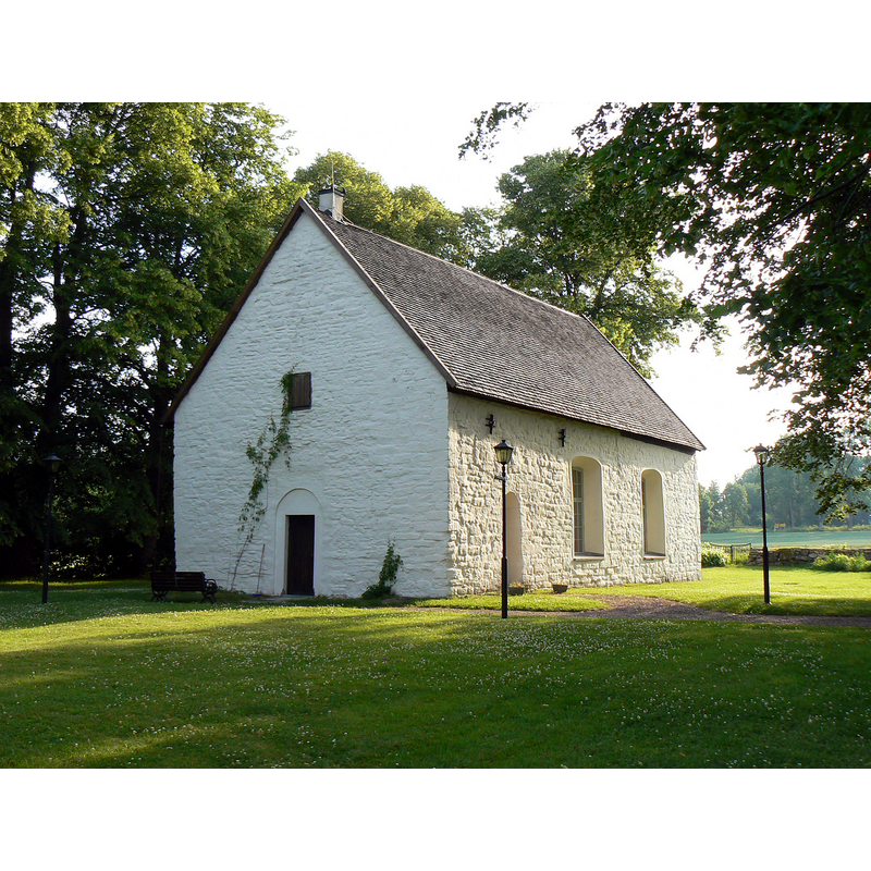 Source caption: "Old church in Hidinge, Lekeberg"