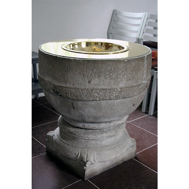 bearing an inscription