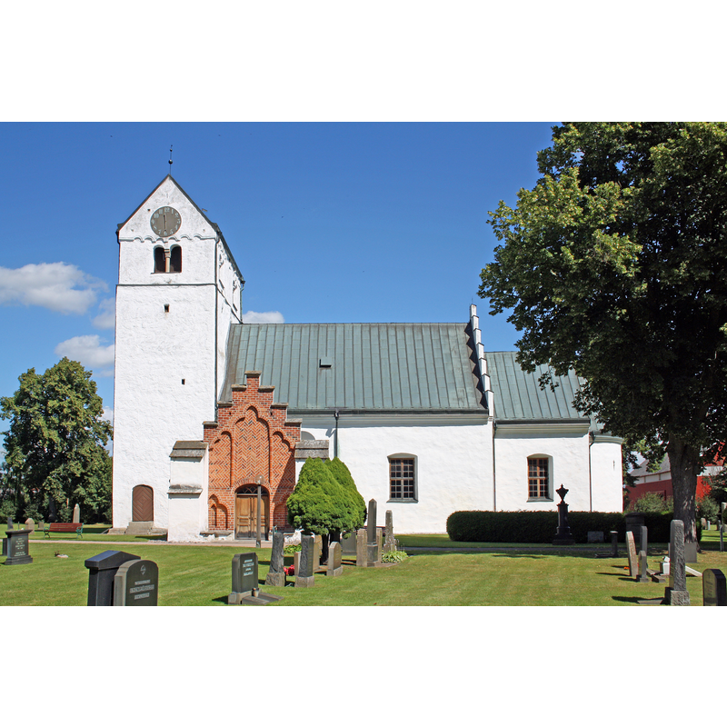 Source caption: "Fjälkinge kyrka, den 4 augusti 2012"