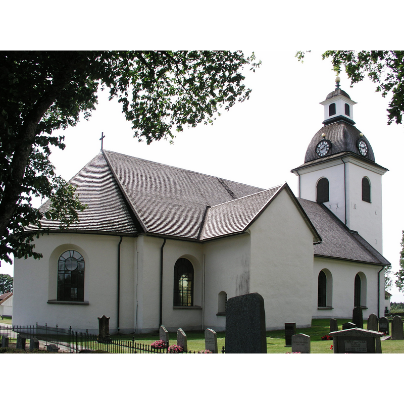 Source caption: "Lerbäcks kyrka, Askersund, Sweden."