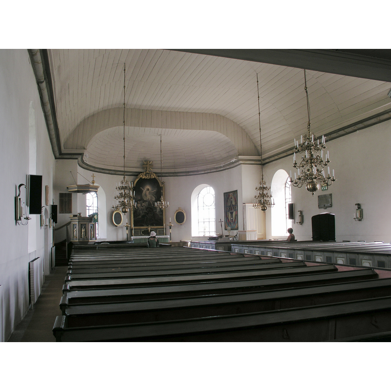 Source caption: "Lerbäcks kyrka, Askersund, Sweden. Nave."