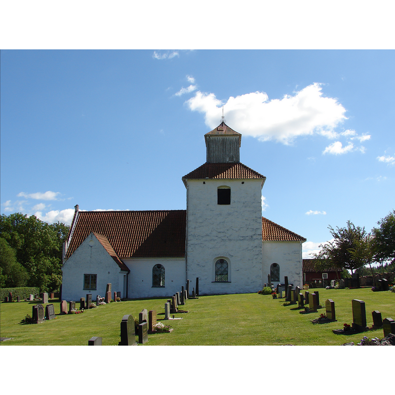 Source caption: "Sankt Ursula Kirke, Ivö, Ifø"