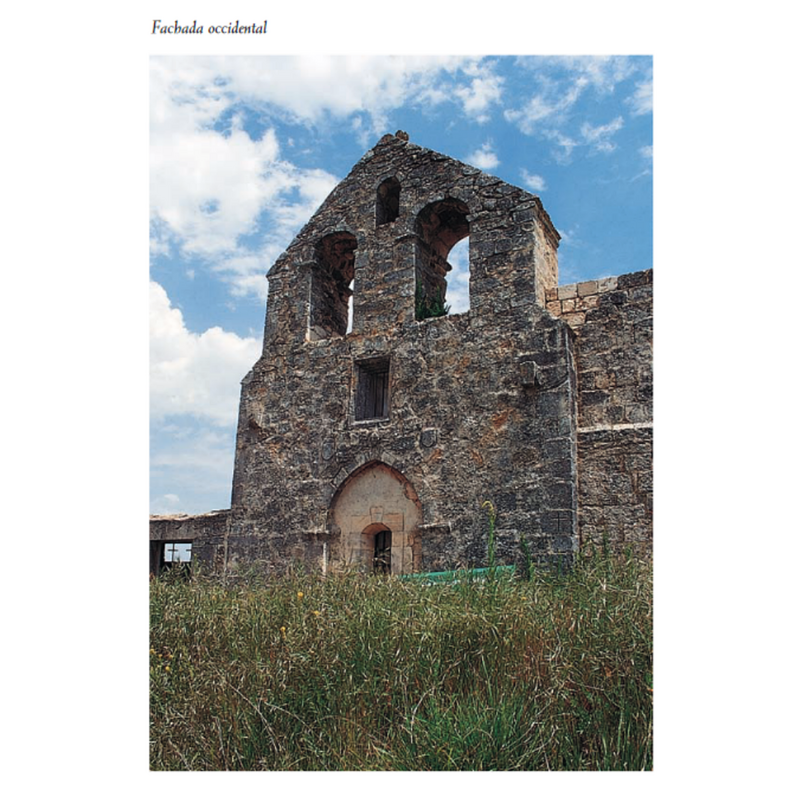 Iglesia de San Román y San Salvador, formerly the parish church in La Molina de Ubierna, now in ruins