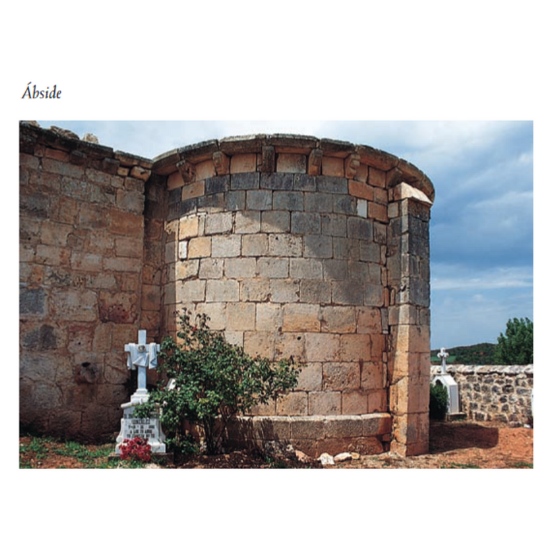 Iglesia de San Román y San Salvador, formerly the parish church in La Molina de Ubierna, now in ruins