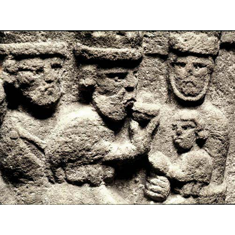 Source caption: "heliga tre kungars tillbedjan"