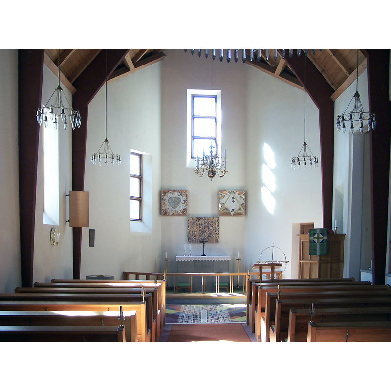 the top of the font is discernible at the far [east] end, left [north] side