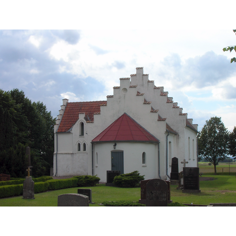 Source caption: " Ilstorps kyrka, Sjöbo kommun, Skåne, Lunds stift, Sverige."