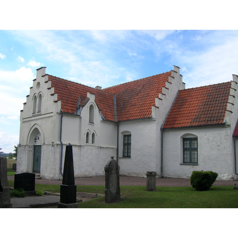 Source caption: " Ilstorps kyrka, Sjöbo kommun, Skåne, Lunds stift, Sverige."