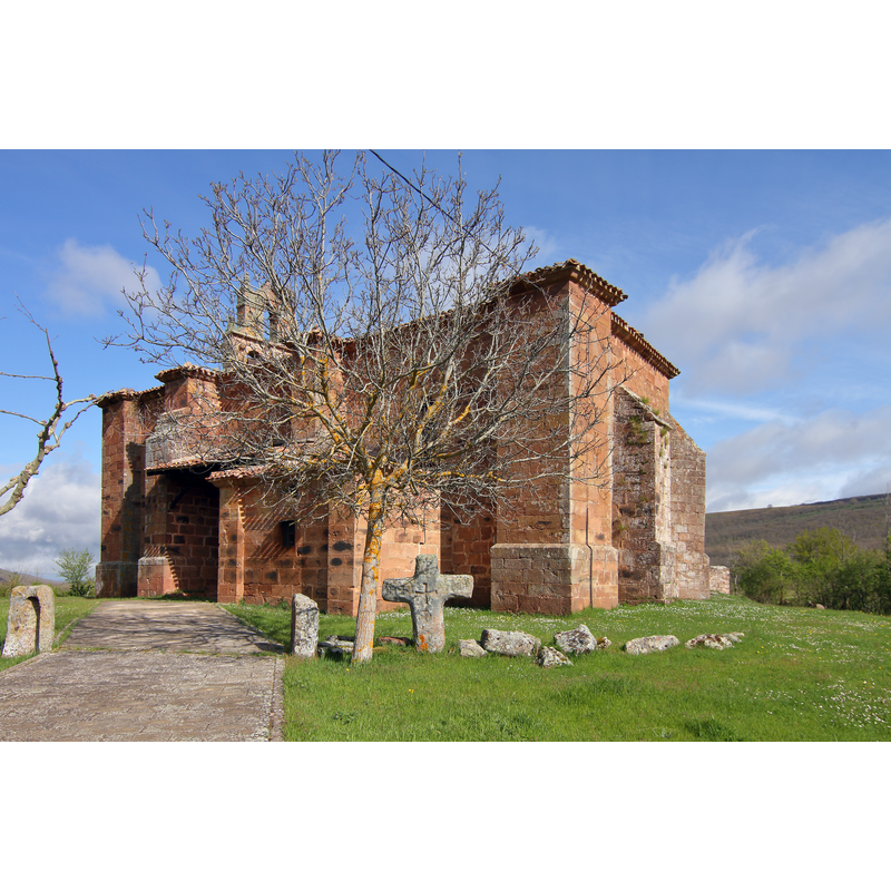 Source caption: "Villamiel de la Sierra, Iglesia de San Pedro [A]p[ó]stol"
