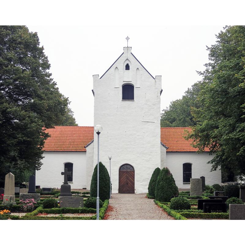 Source caption: "Nevishögs kyrka"