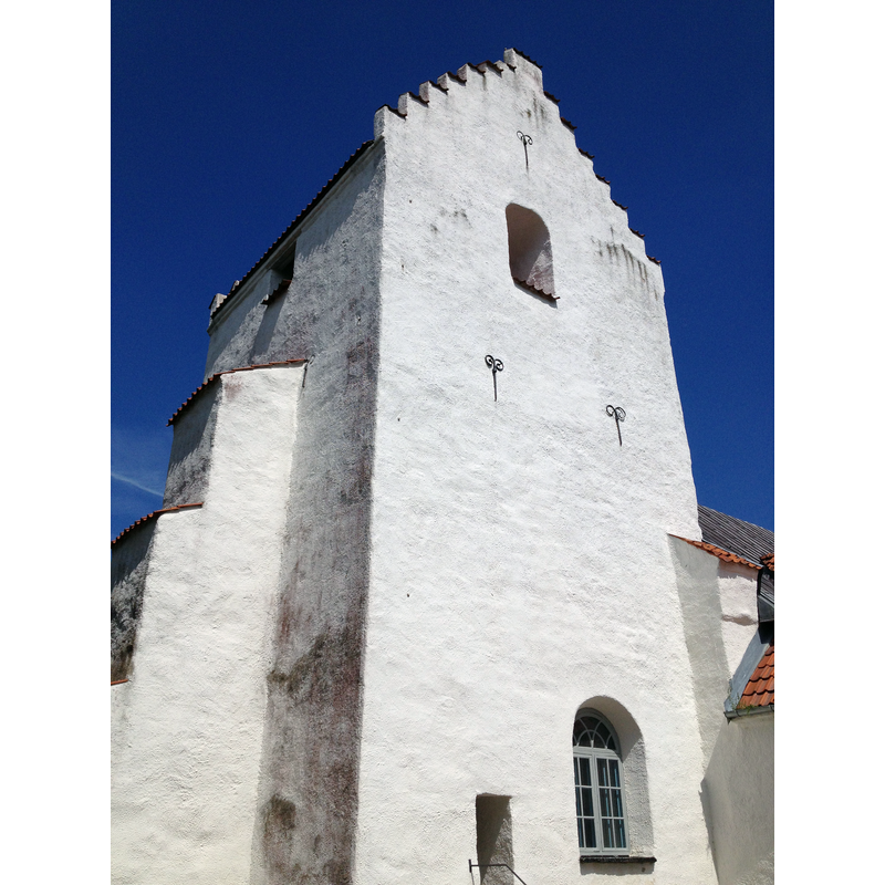 Source caption: "Ravlunda Church tower"