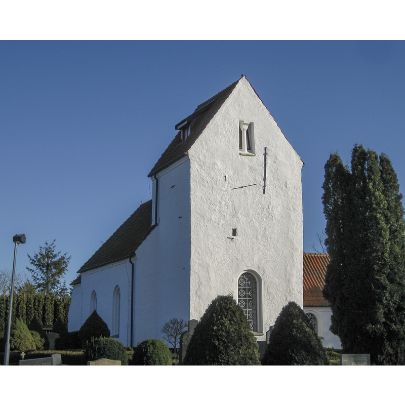 Source caption: "Silvåkra kyrka i Skåne"