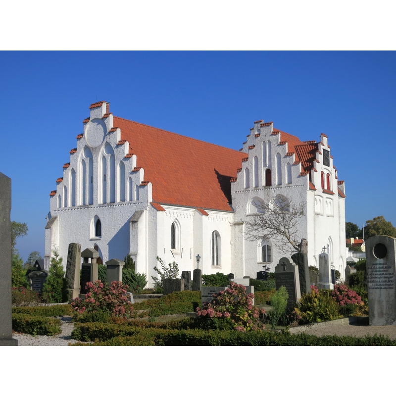 Source caption: "Skanörs kyrka"