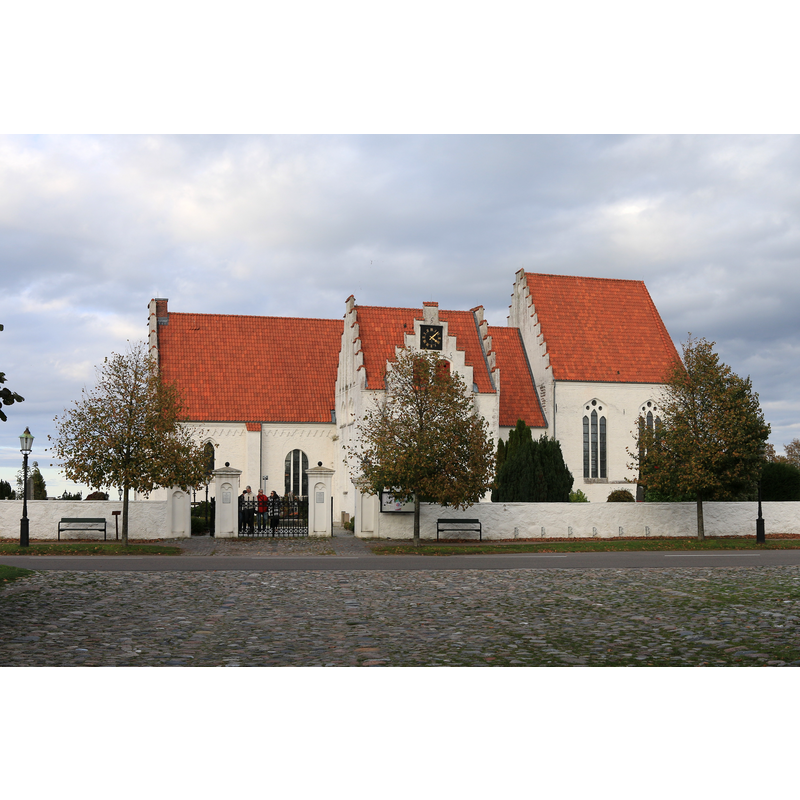 Source caption: "Skanörs kyrka (Sankt Olofs kyrka)"