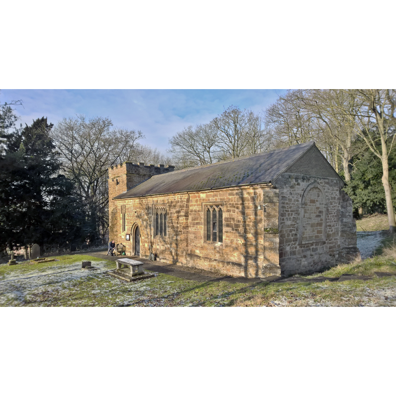 Source caption: "St Margaret's church, Somerby by Rigby. One has to wonder how such a small hamlet could ever support a church but they clearly did, possibly back to Norman times."