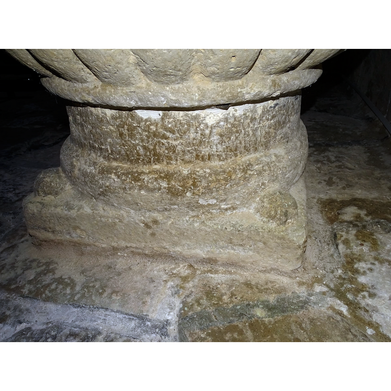 at the very bottom of the underbowl