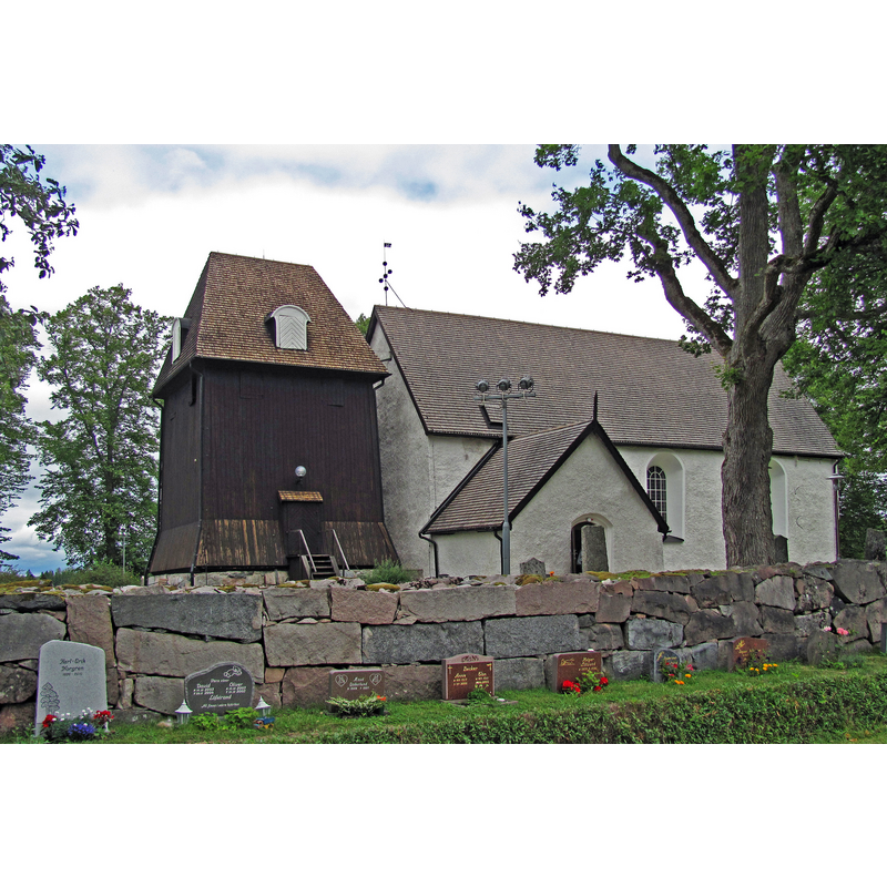 Source caption; "Säby kyrka, Västmanland"