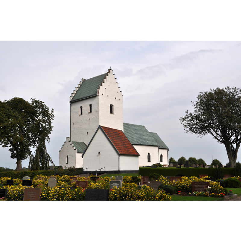 Source caption; "Träne church - kyrka"