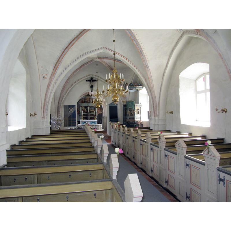 Source caption: "Kyrkorum i Tåstarps kyrka"