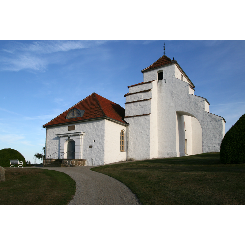 Source caption: "Vitaby kyrka i Simrishamns kommun."