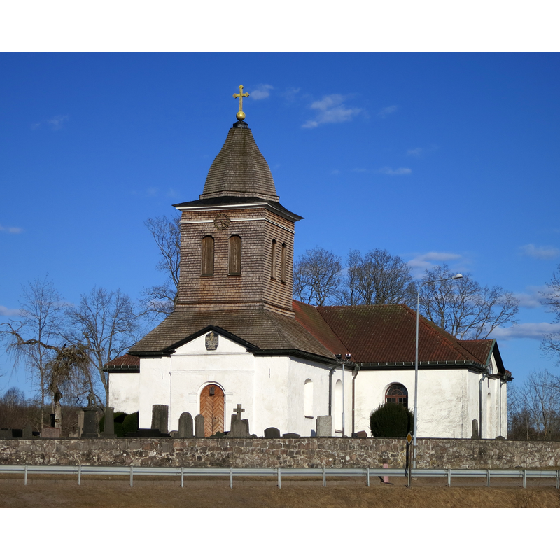 Source caption: "Örkelljunga kyrka"