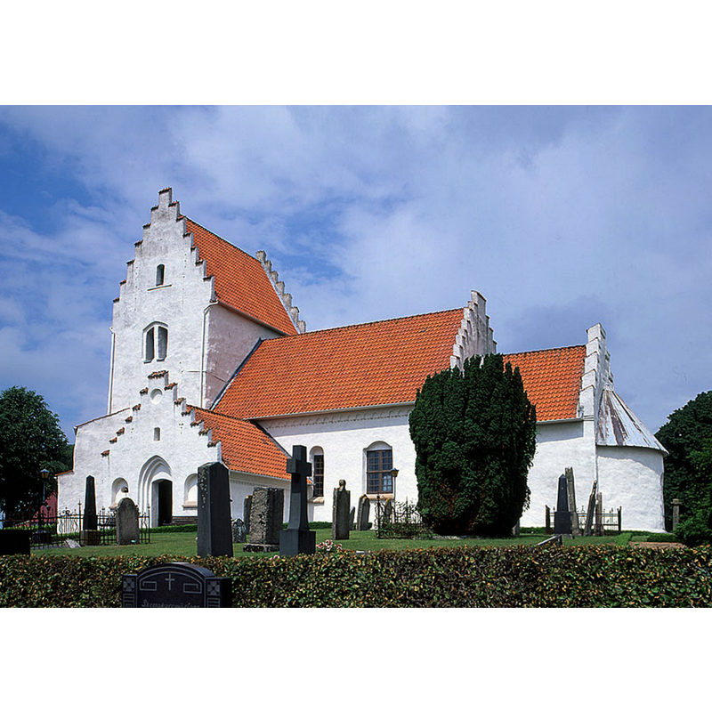 Source caption: " Örsjö kyrka i Skåne"