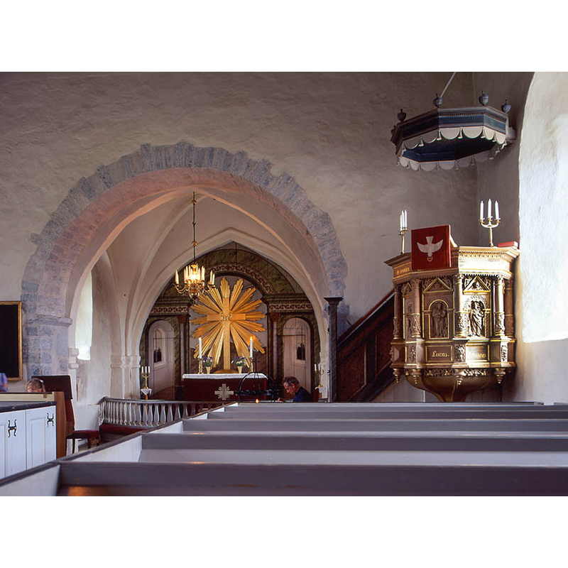 Source caption: " Örsjö kyrka i Skåne"