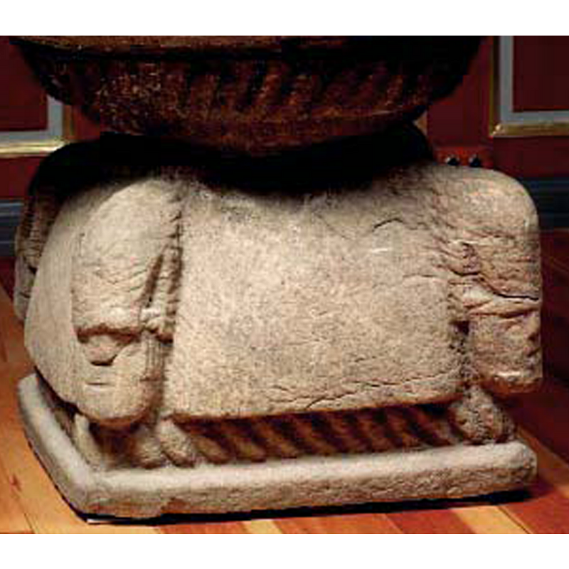 not clear whether it is part of the basin block or the base