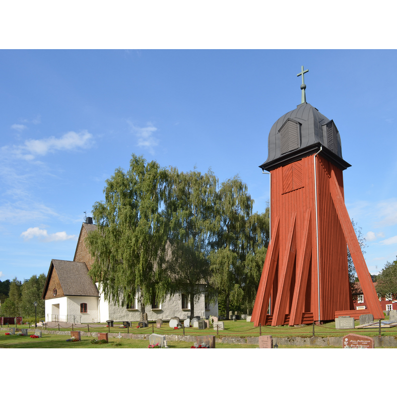 Source caption: "Hagshults kyrka"