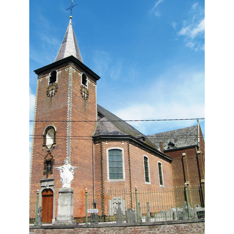 Source caption: " Sint-Ambrosiuskerk in Rummen"