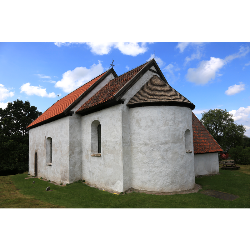 Source caption: "Hemmesjö old church"