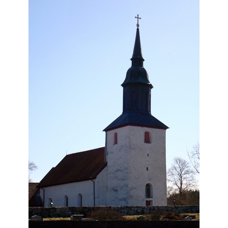 Source caption: "Kyrkan i Lekeryd"