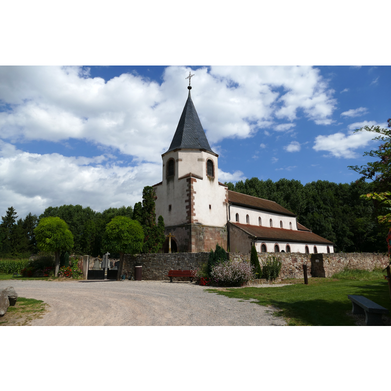 Source caption: "Alsace, Bas-Rhin, Avolsheim, Molsheim, Église Saint-Pierre dite Dompeter"