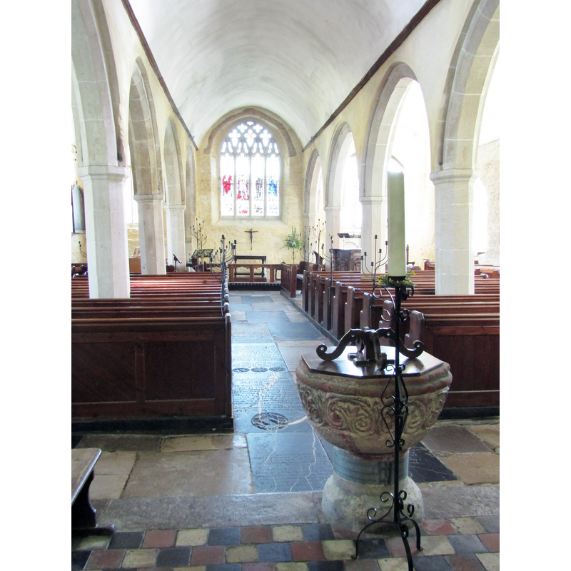 looking east towards the altar