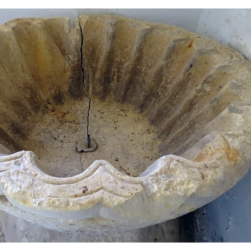 showing some of the damage to different parts of the basin
