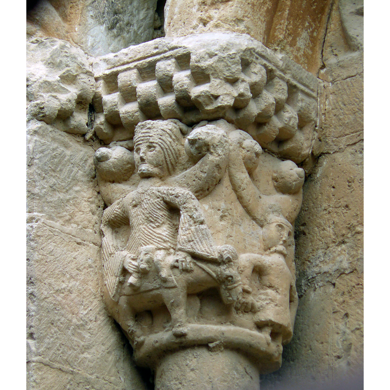 Source caption: "Iglesia de Nuestra Señora del Rivero, San Esteban de Gormaz, Soria."