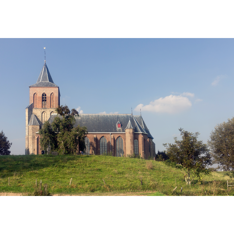 Source caption: "Oud Zevenaar, de Sint Martinuskerk"