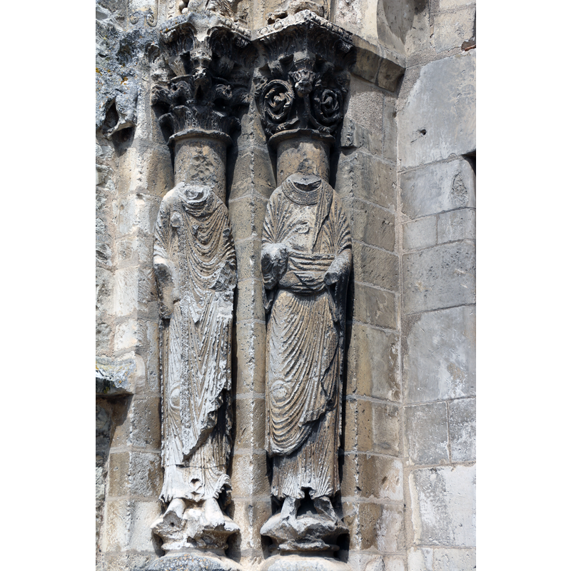 the Revolution left a sad trail on the portal of this church