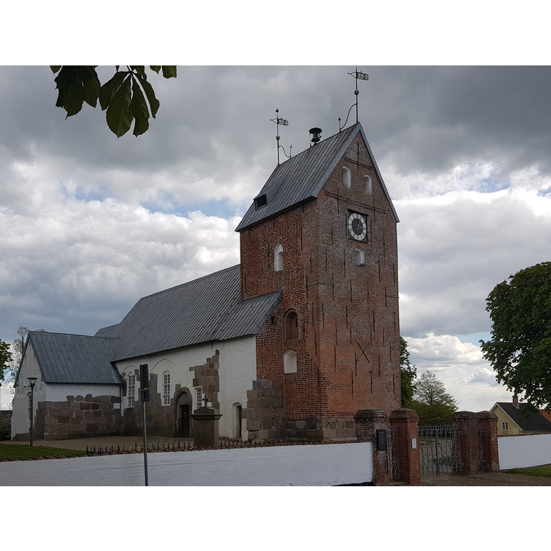Source caption: "Højer Kirke"